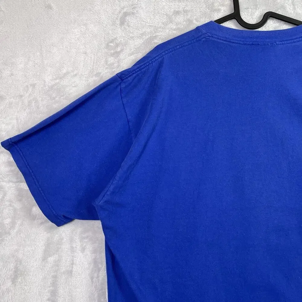 Vintage 1996 New York Mets T-Shirt Men's XL Blue/Orange‎ Chalkline Made in USA